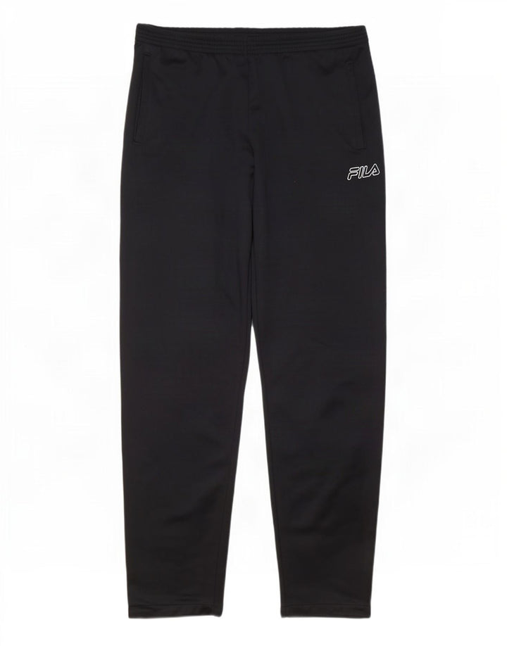 Fila Pantalones De Chándal Para Hombre Grande Negro