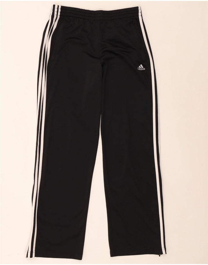 Adidas Mens Climalite Chándal Pantalones Pequeños Negro Poliéster