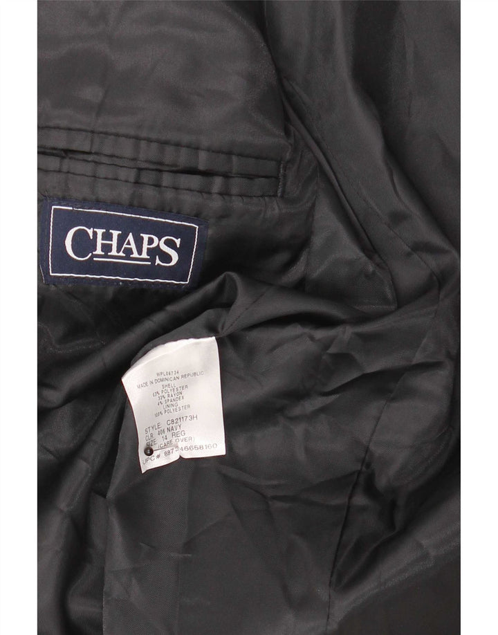 Chaps Chaqueta tipo blazer de 2 botones para niño 13-14 años Azul marino Poliéster