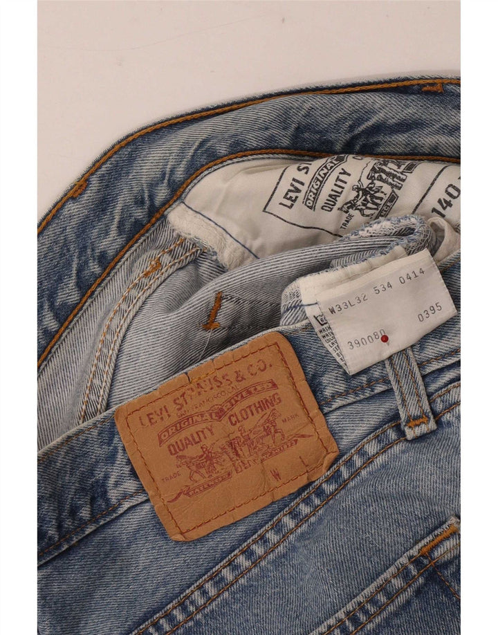 Vaqueros Levi's Hombre Slim W33 L32 Algodón Azul