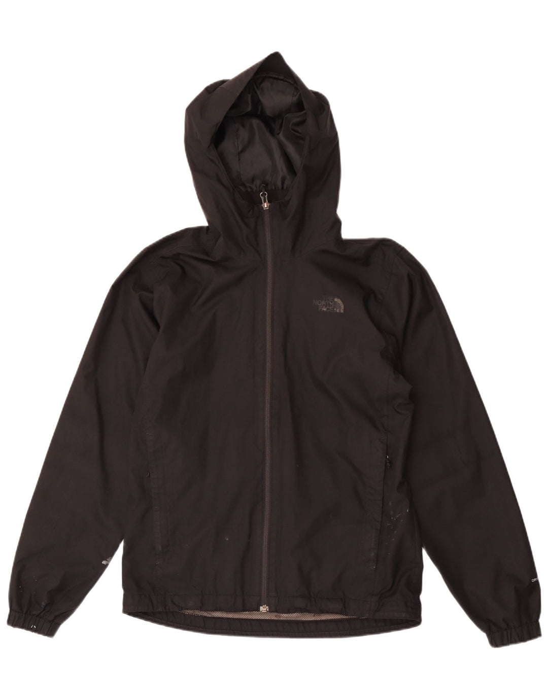 The North Face Chaqueta impermeable con capucha para hombre UK 36 Small Poliéster negro