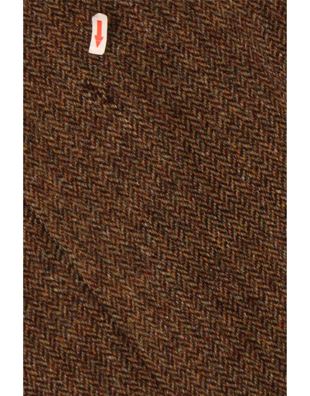 Harris Tweed Chaqueta tipo blazer de 2 botones para hombre Reino Unido 40 Lana de espiga marrón grande
