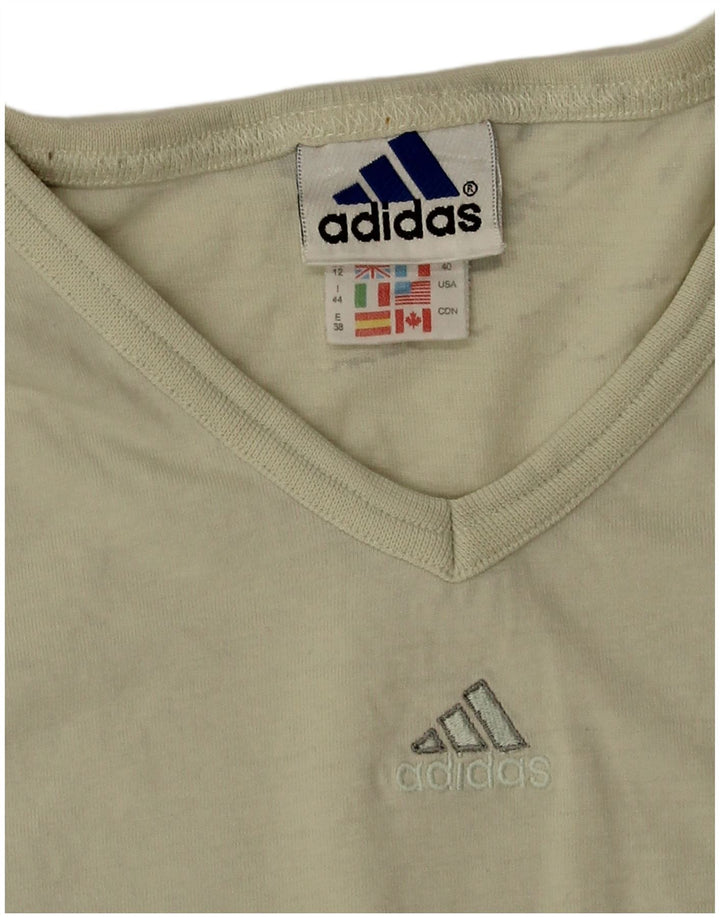 Adidas Camiseta Mujer Top UK 12 Medium Beige
