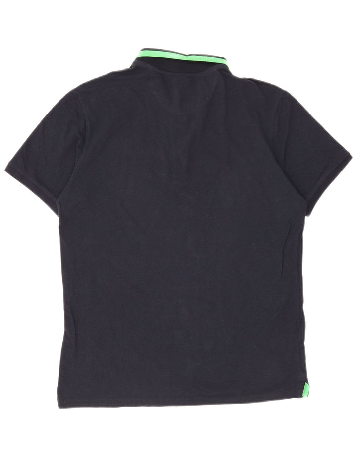 Champion Polo Para Hombre Pequeño Azul Marino