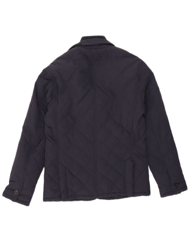 Kappa Chaqueta acolchada para hombre UK 34 XS Azul marino Poliéster
