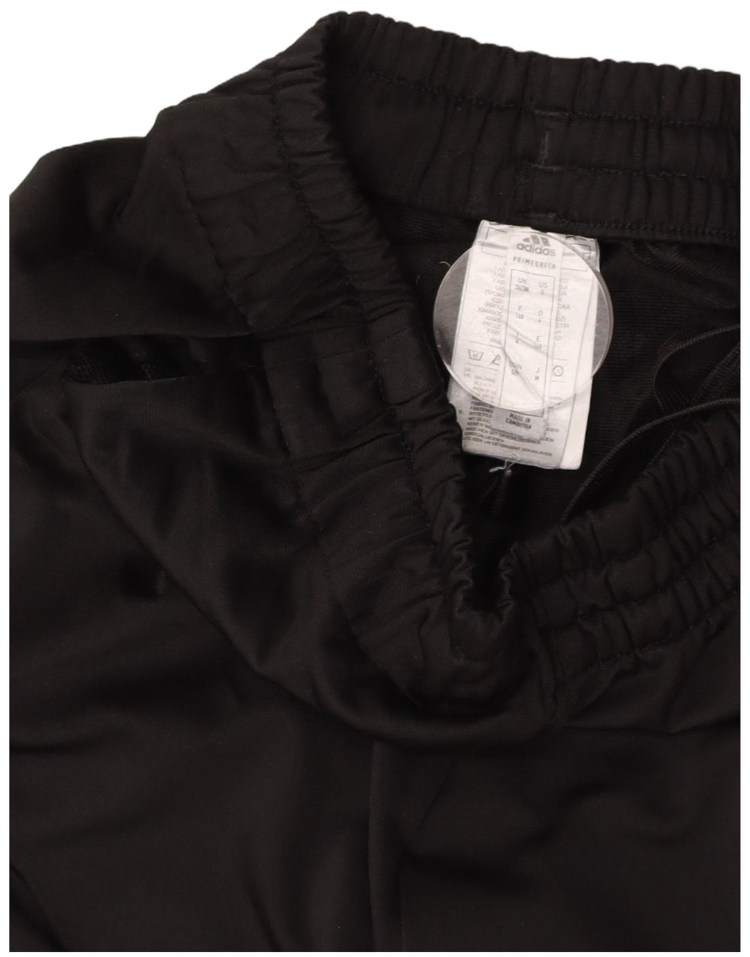 ADIDAS Pantalones de chándal para mujer Joggers UK 34/36 Small Negro Poliéster