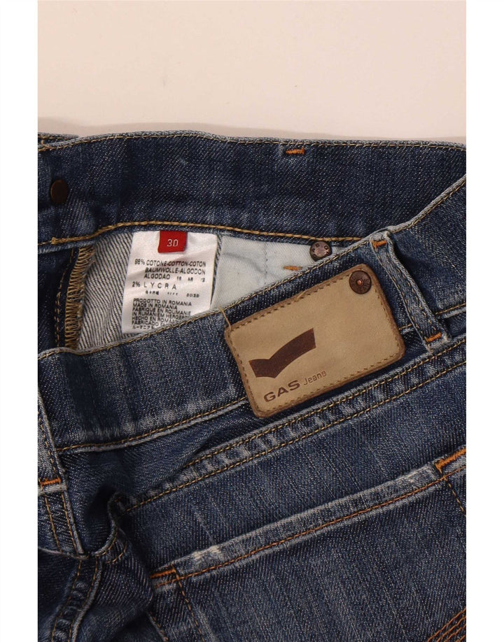 Jeans Bootcut Mujer Gas W30 L32 Algodón Azul
