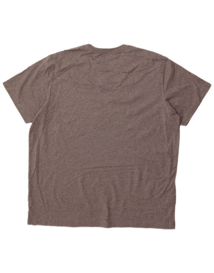 EDDIE BAUER Camiseta Hombre Top XL Gris Algodón