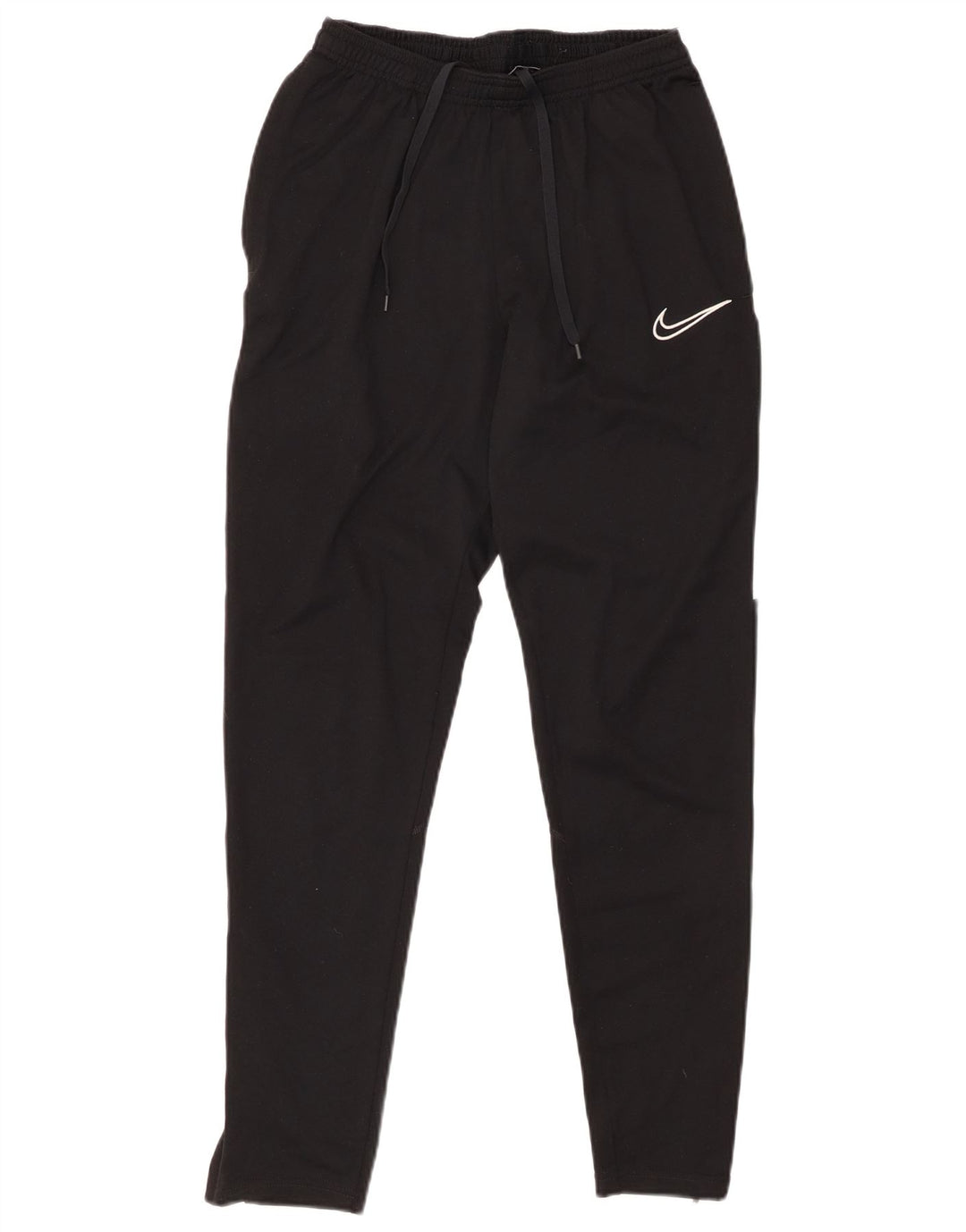NIKE Hombre Dri Fit Pantalones de Chándal Pequeños Negro Colorblock Poliéster