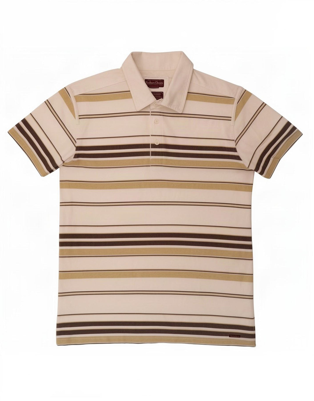 Marlboro Classics Polo Hombre XL Algodón A Rayas Blanco
