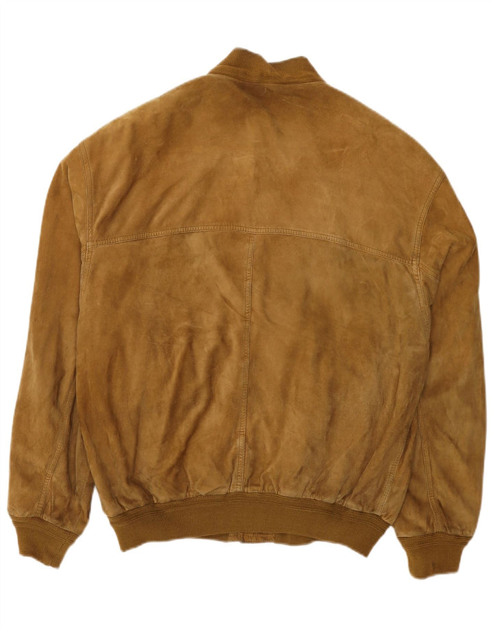 Chaqueta bomber de ante para hombre Scout UK 40 Large Beige