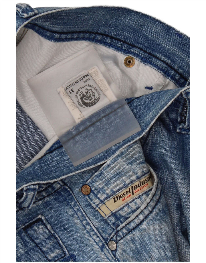 Diesel Vaqueros Rectos Hombre W31 L28 Algodón Azul