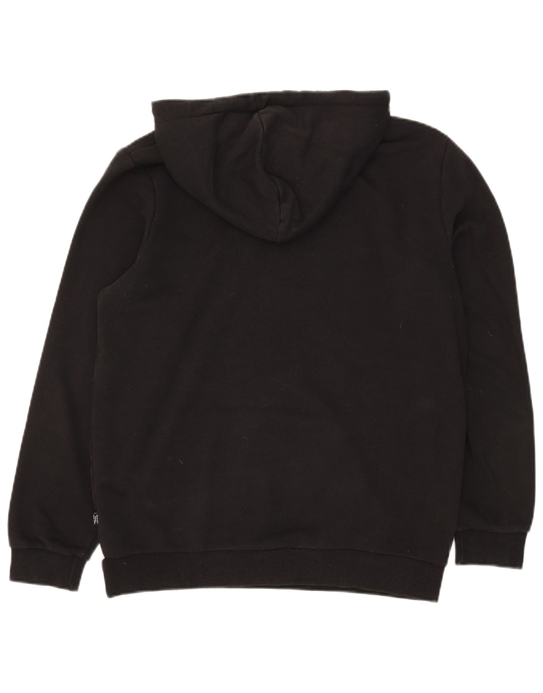 Puma Hombre Sudadera Con Capucha Gráfica Jersey De Algodón Negro Mediano