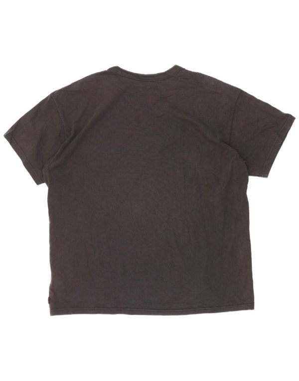 Nike Camiseta holgada para hombre XL Algodón negro