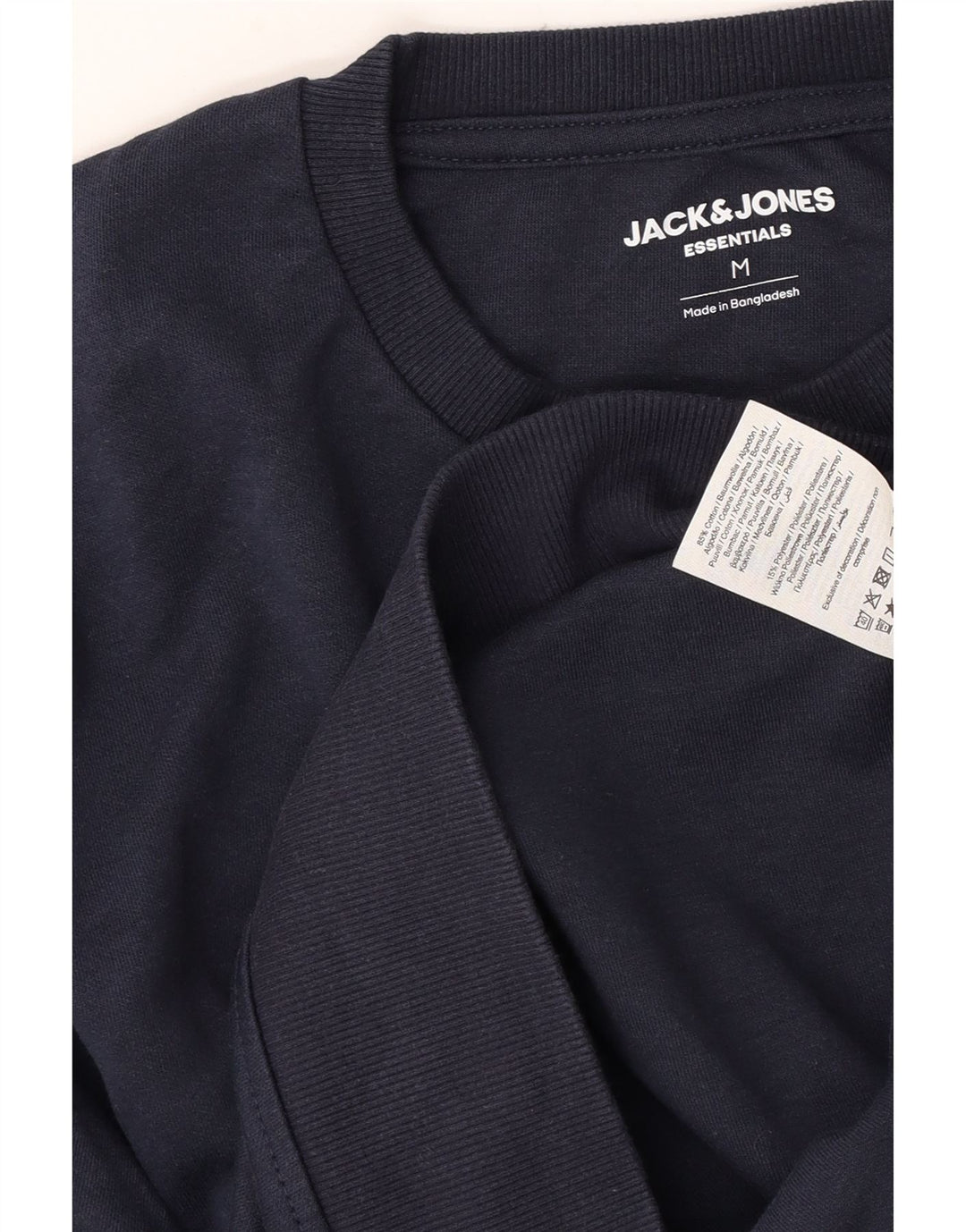 Jack & Jones Hombre Sudadera Jumper Medium Azul Marino Algodón