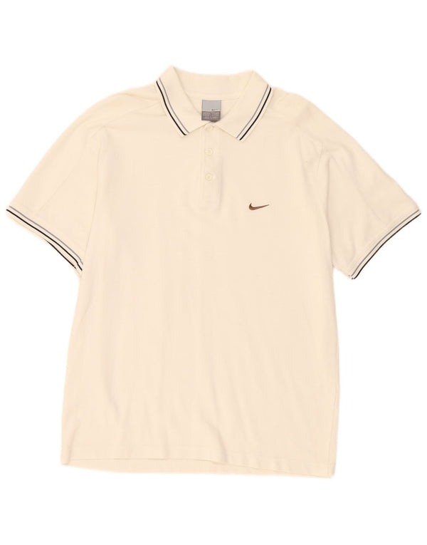 Polo Nike Hombre UK 39/41 Medium Blanco