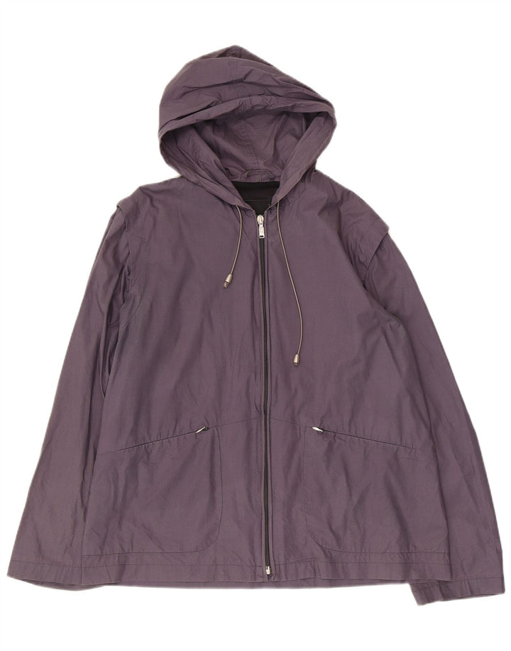 Chaqueta cortavientos con capucha para mujer Gas UK 44 Gris medio