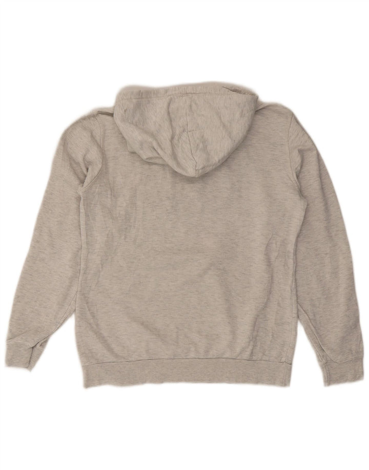 CHAMPION Sudadera con capucha gráfica para mujer Jersey grande de algodón gris