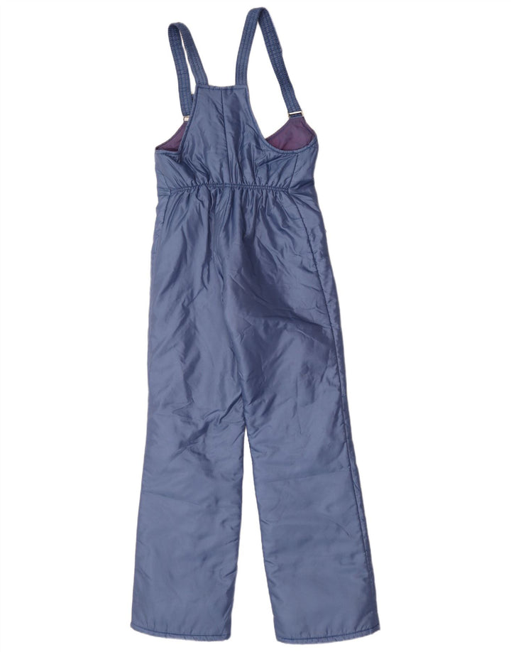 Pantalones de esquí vintage para hombre IT 50 Poliamida azul grande