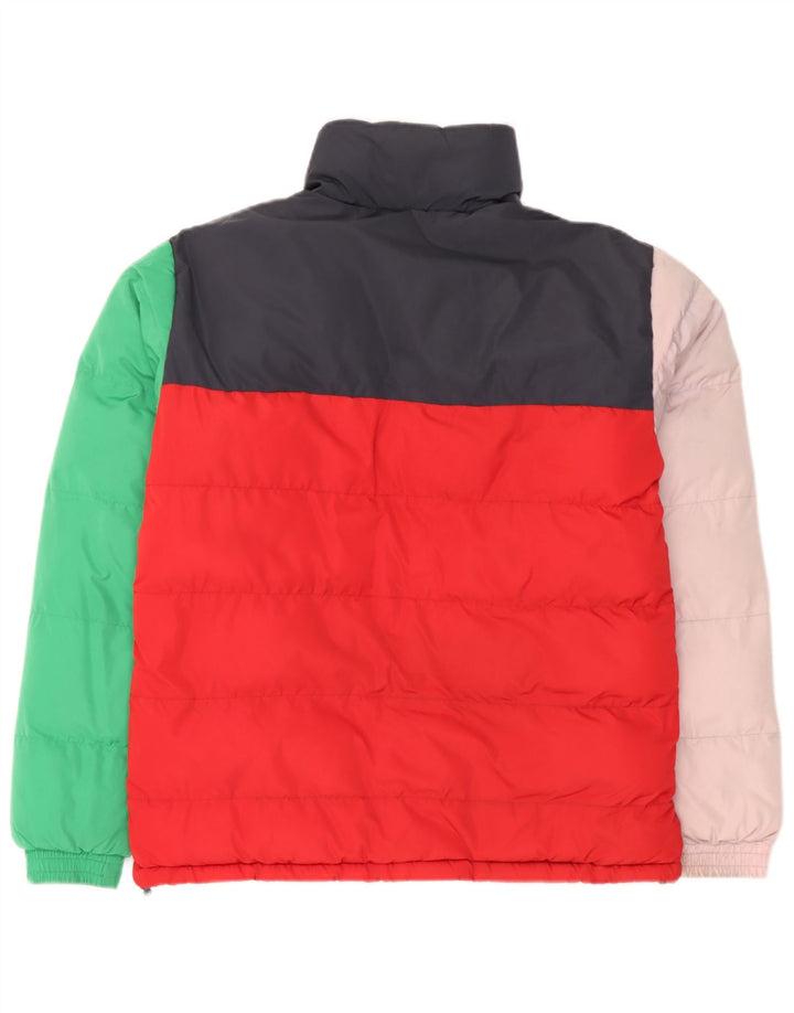 Karl Kani Chaqueta acolchada con gráfico para hombre UK 36 Small Multicolor Colorblock