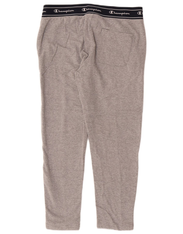 Champion Pantalones De Chándal Gráficos Para Mujer UK 44 Gris Medio Colorblock