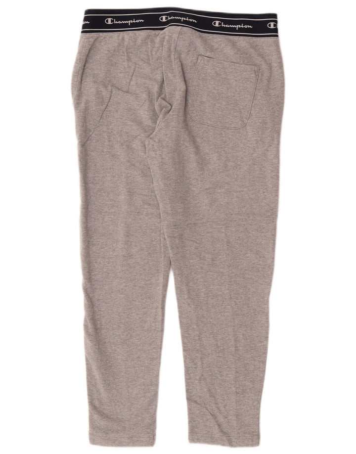 Champion Pantalones De Chándal Gráficos Para Mujer UK 44 Gris Medio Colorblock