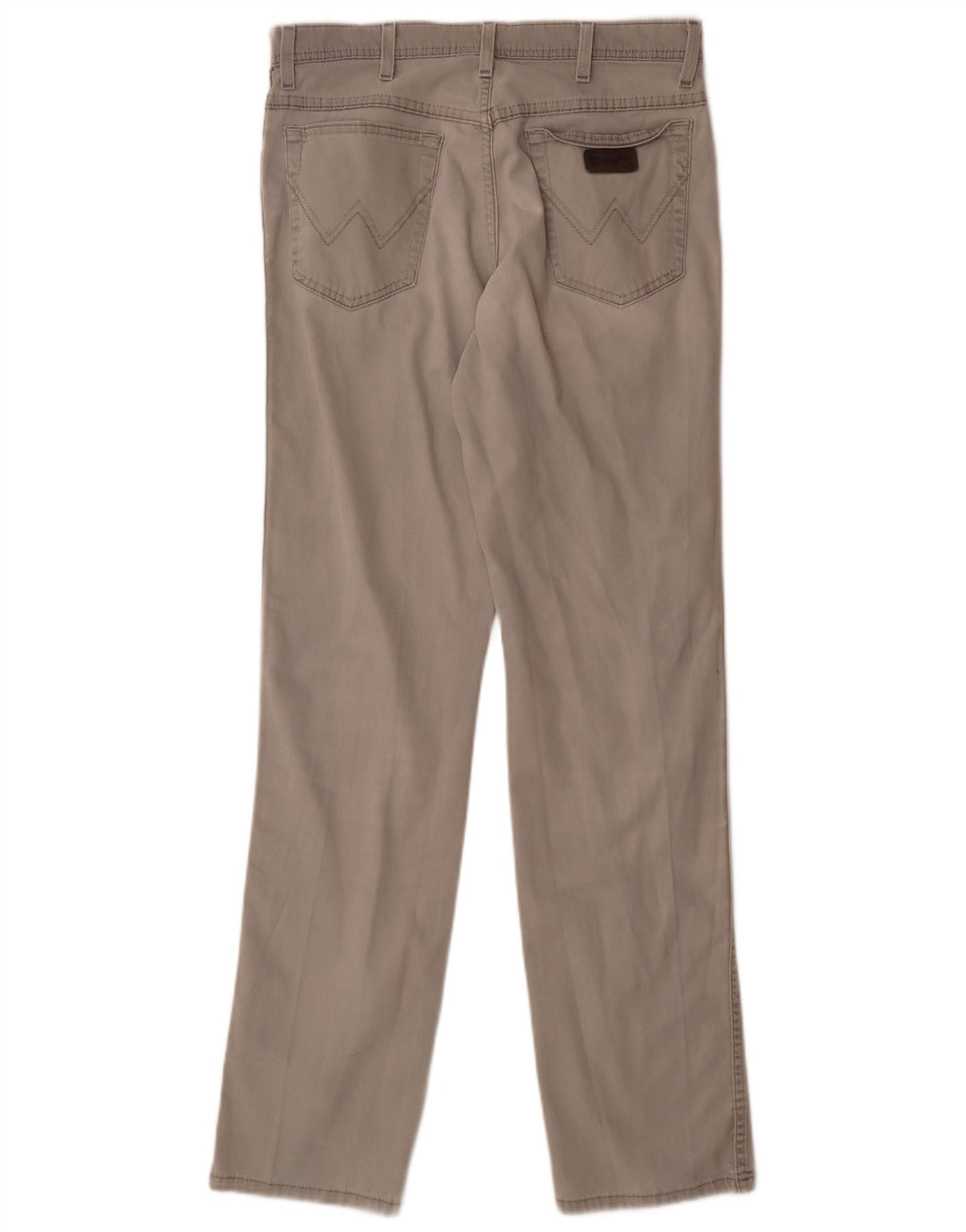 Wrangler Vaqueros rectos elásticos Texas para hombre W33 L34 Algodón gris