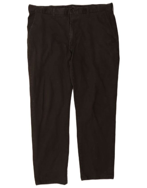 Marks & Spencer Pantalones chinos rectos para hombre W38 L29 Algodón gris