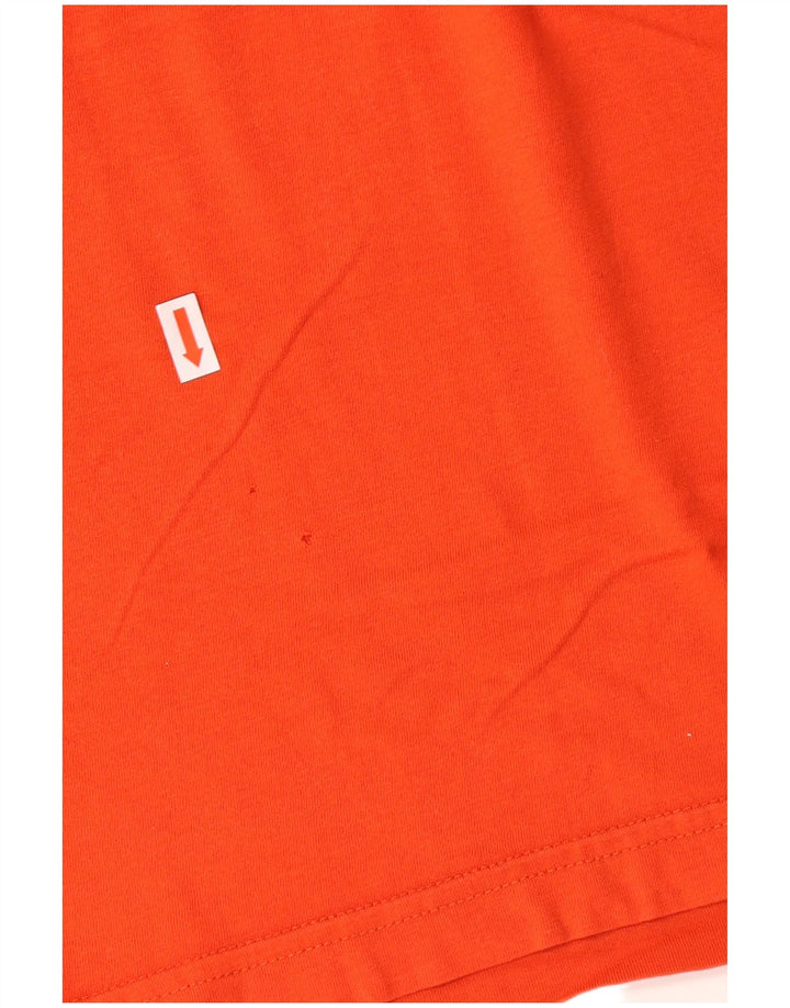 PUMA Camiseta gráfica para hombre Top XL Algodón naranja
