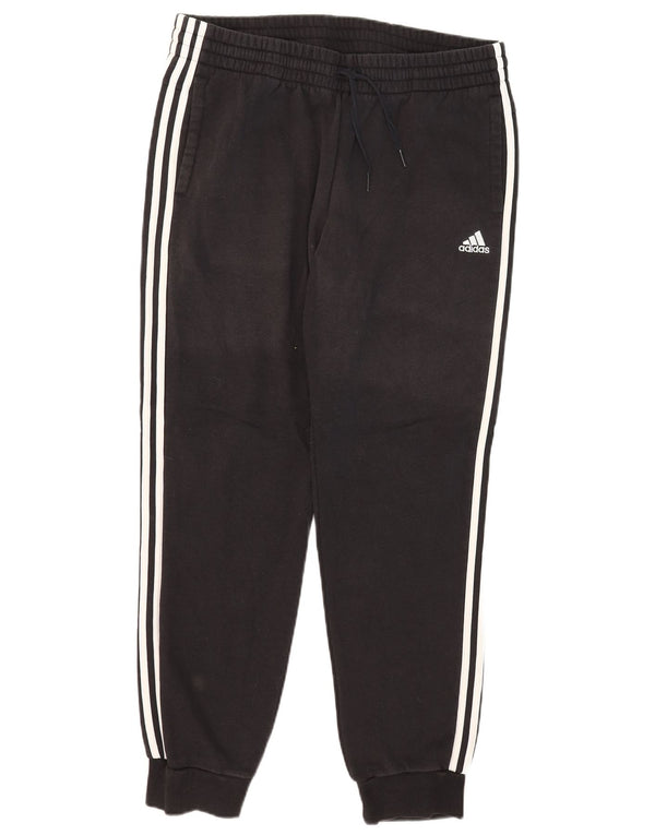 Adidas Hombre Pantalones De Chándal Joggers XL Negro Algodón