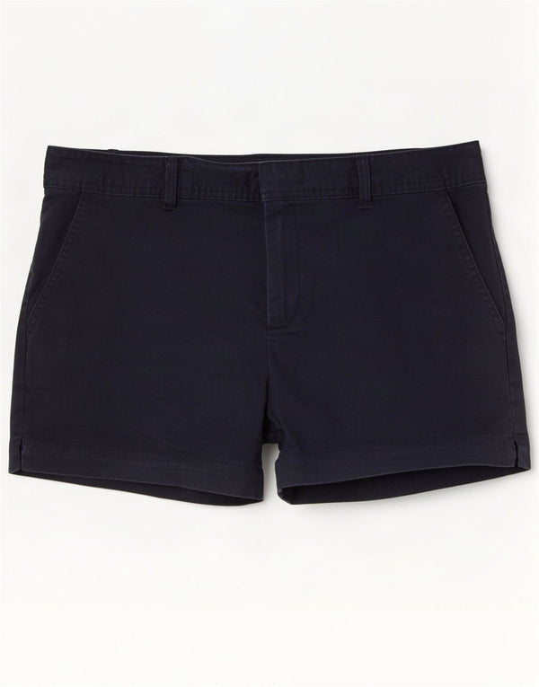 Gap Pantalones cortos chinos para mujer US 10 Large W34 Azul marino Algodón