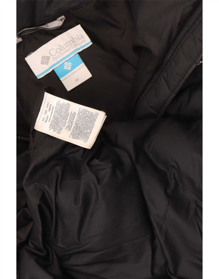 Columbia Chaqueta acolchada para hombre ES 38 Mediana Poliéster negro