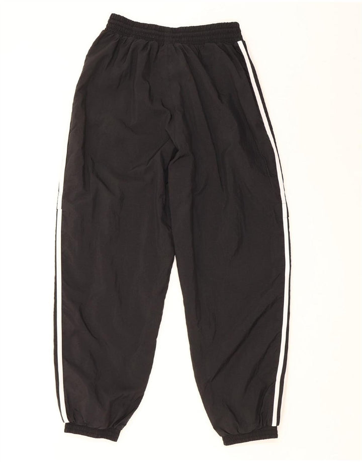 ADIDAS Pantalones de chándal para mujer Joggers UK 12 Mediano Negro Poliamida