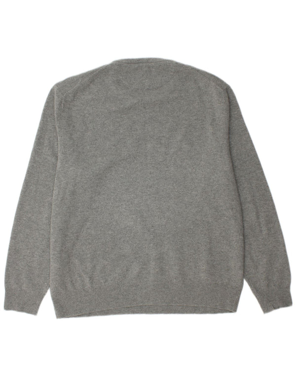 POLO RALPH LAUREN Jersey de cuello redondo para hombre 2XL Lana gris