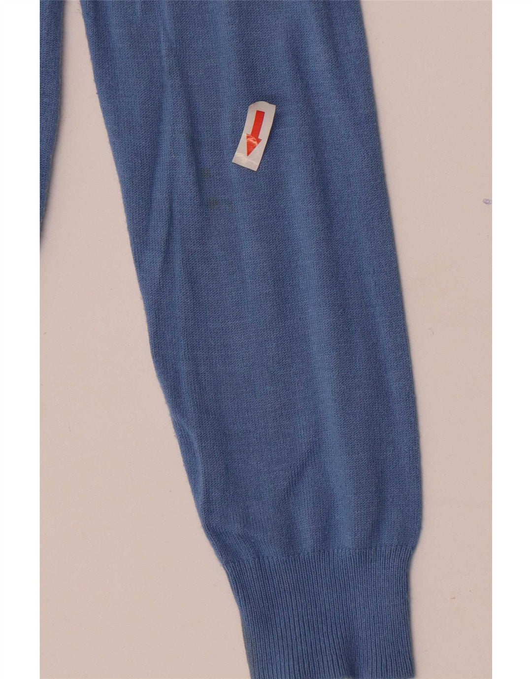 Marks & Spencer Suéter tipo cárdigan corto para mujer UK 10 Small Viscosa azul