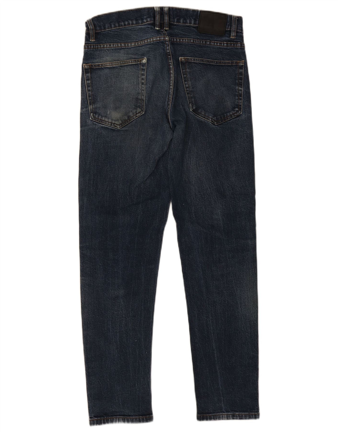Zara Mens Slim Jeans EU42 Grande W32 L28 Azul Marino
