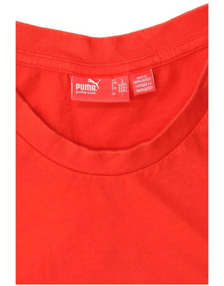 Puma Hombre Gráfico Chaleco Top Grande Rojo