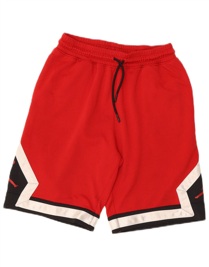 Pantalones cortos deportivos Jordan para niño 12-13 años Rojo Colorblock Poliéster