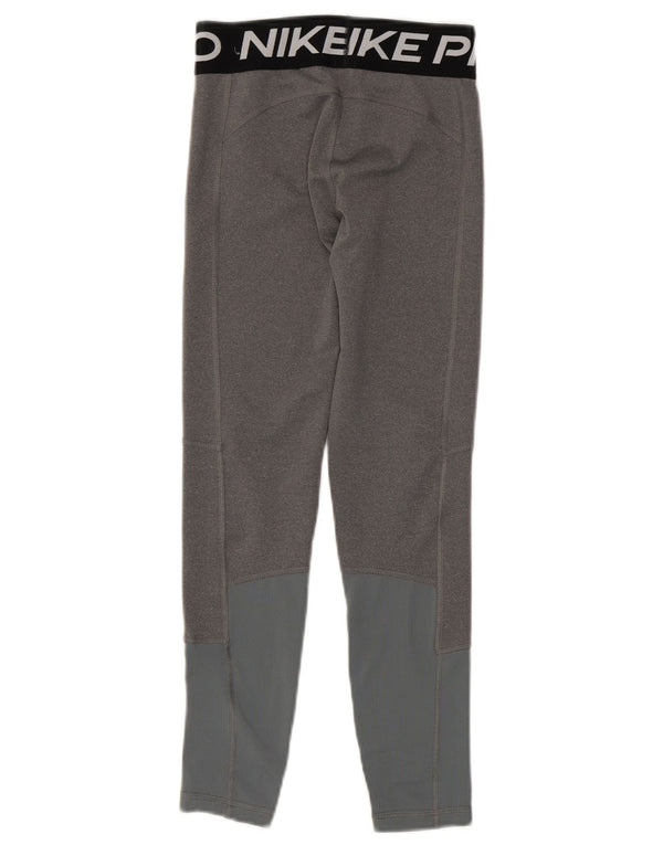 Leggings Nike Dri Fit Graphic para niñas 10-11 años Gris medio Colorblock