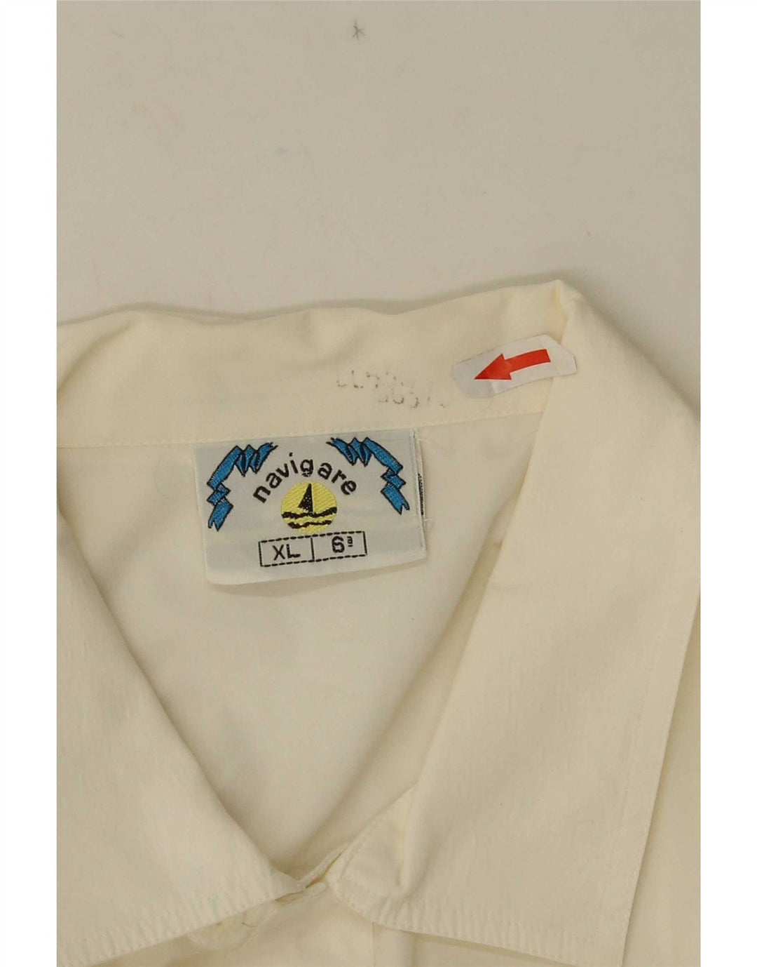 Navigare Camisa Manga Corta Hombre XL Blanco