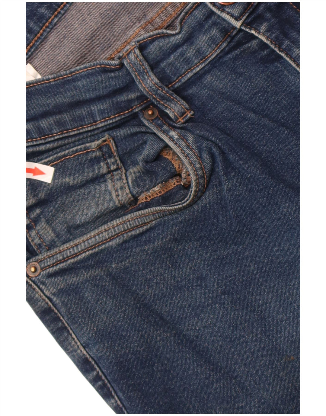 Vaqueros ajustados para hombre Penguin W34 L32 Algodón azul
