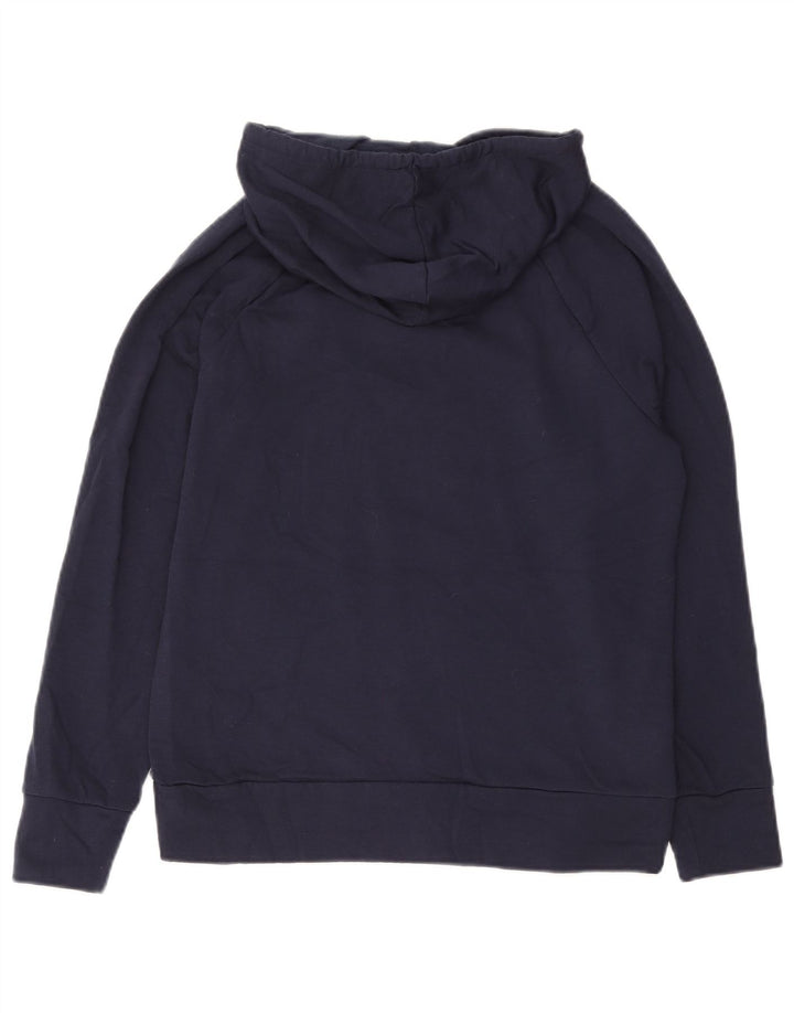 EDDIE BAUER Sudadera con capucha para mujer UK 10 Small Azul marino Poliéster