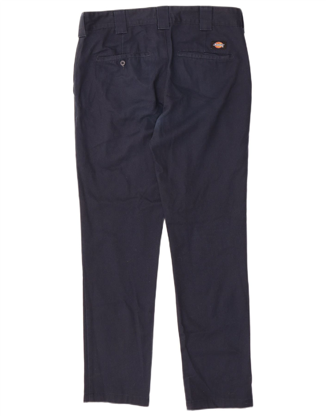 Dickies Pantalón chino slim fit para hombre W32 L32 Poliéster azul marino