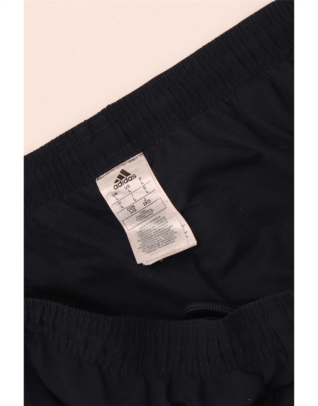 Pantalón De Chándal Adidas Hombre Grande Azul Marino Poliéster