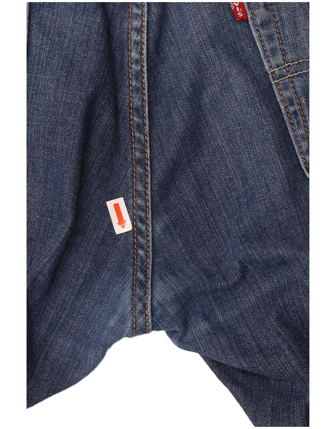 LEVI'S Mens 511 Slim Jeans W32 L32 Algodón Azul