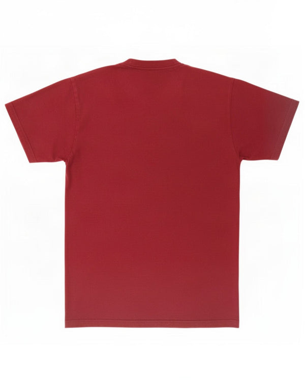 Vans Camiseta gráfica para hombre Top Small Granate Algodón