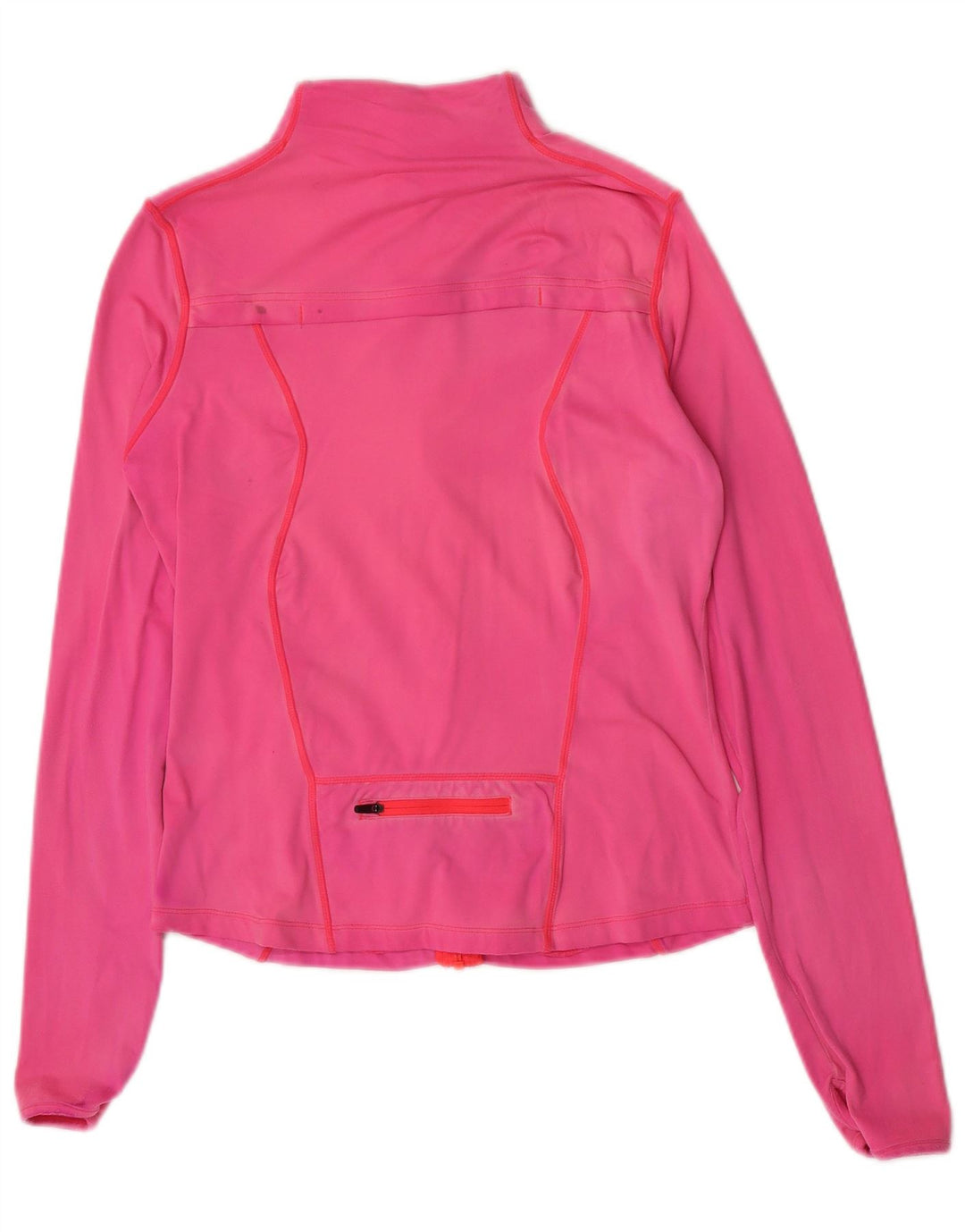 Chaqueta superior de chándal para mujer Ellesse UK 12 Medium Pink Nylon
