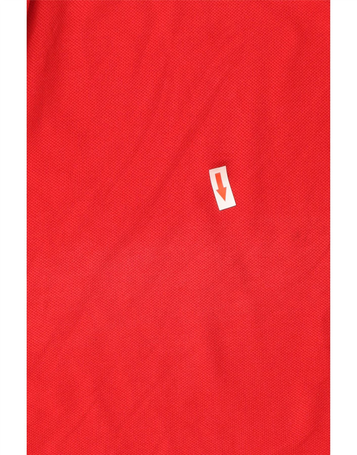 Polo Lacoste para hombre talla 5 grande algodón rojo