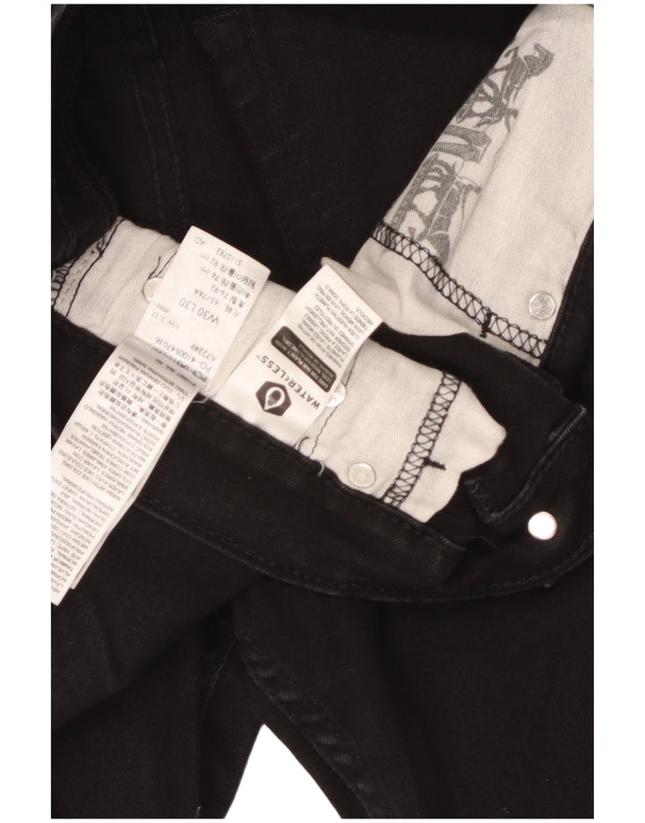 Levi's Hombre 511 Slim Jeans W30 L30 Algodón Negro