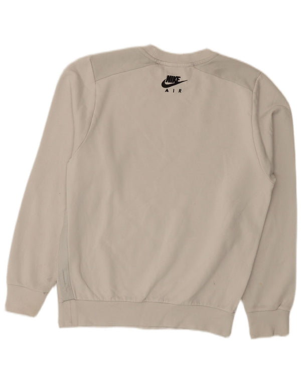 Nike - Sudadera con gráfico gráfico para hombre (talla XS), color blanco